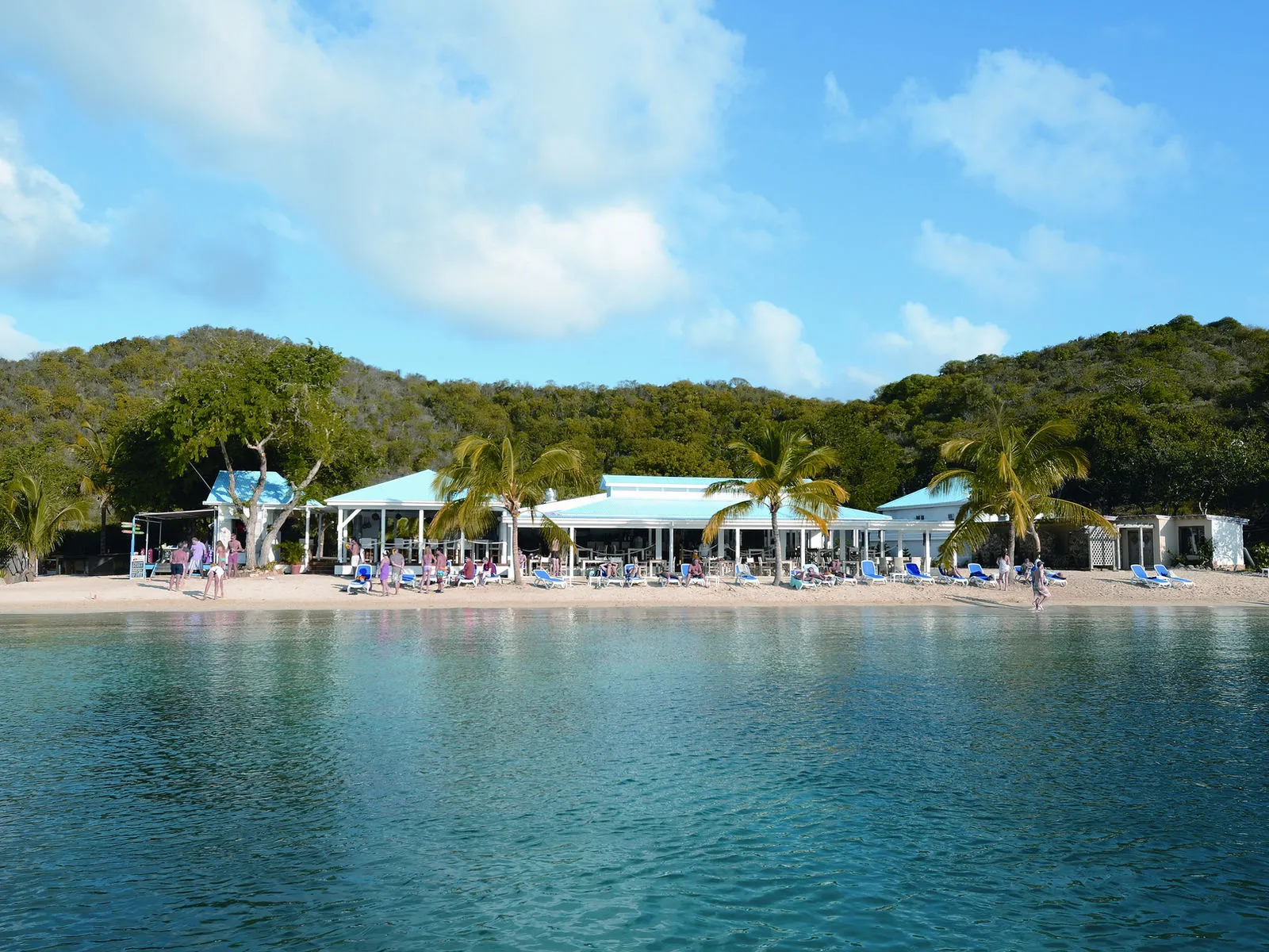 Forty-two moorings, sheltered all year.
